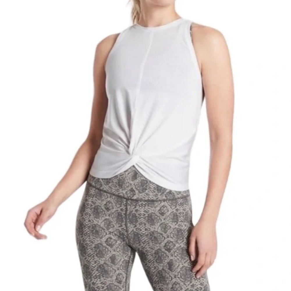 Athleta Women’s Essence Twist Tank Top White Small